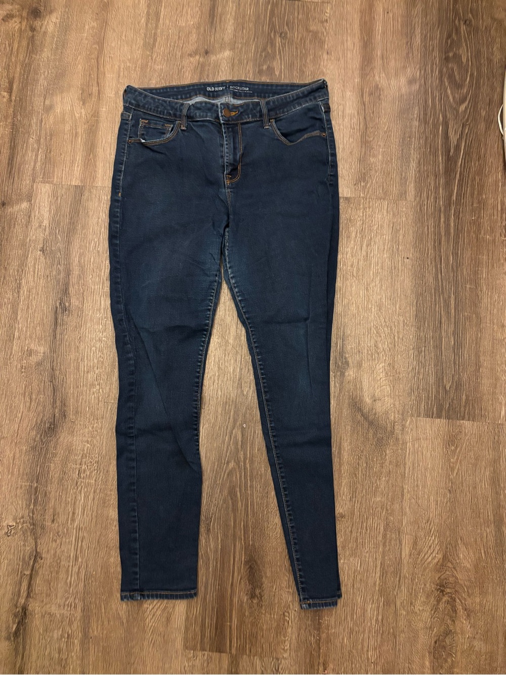 Old Navy Navy Skinny Jeans for Women